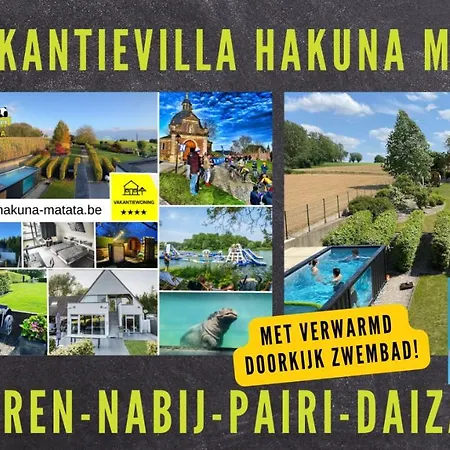 Vakantiehuis Vakantiewoning Hakuna Matata Geraardsbergen